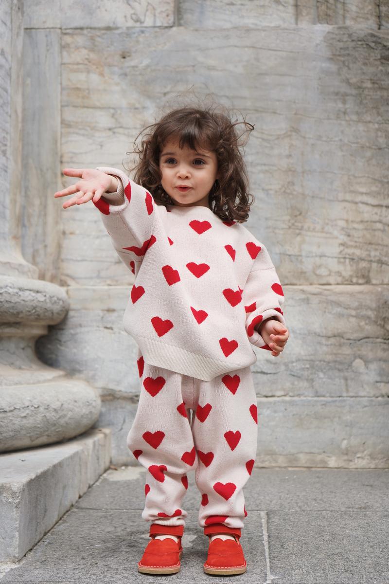 Valentine's Shirt Red Glitter Heart Love Girl Shirt Black -  Denmark