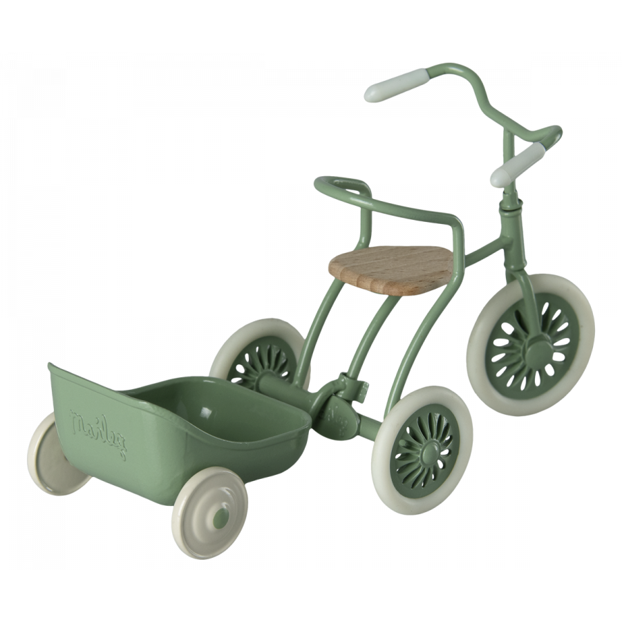 Maileg Tricycle Hanger Green Mouse Size '24
