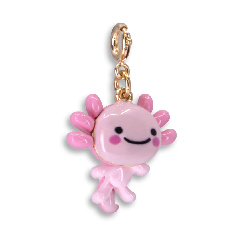 CHARM IT! Gold Swivel Axolotl Charm – Mother Earth Baby/Curious Kidz Toys