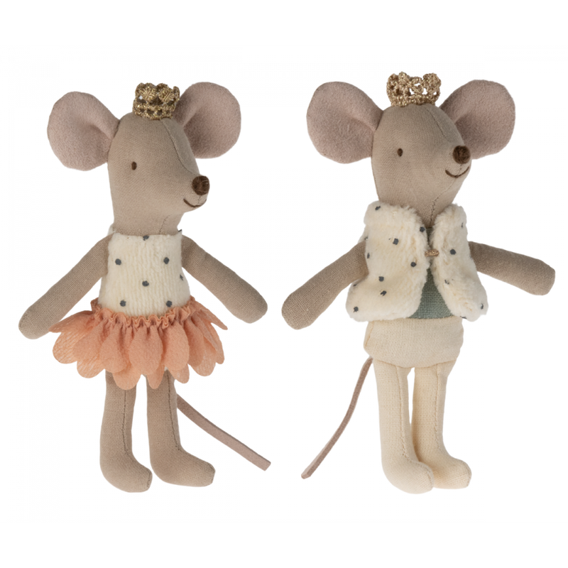 Maileg Royal Twins Mice, Little Sister and Brother in Box