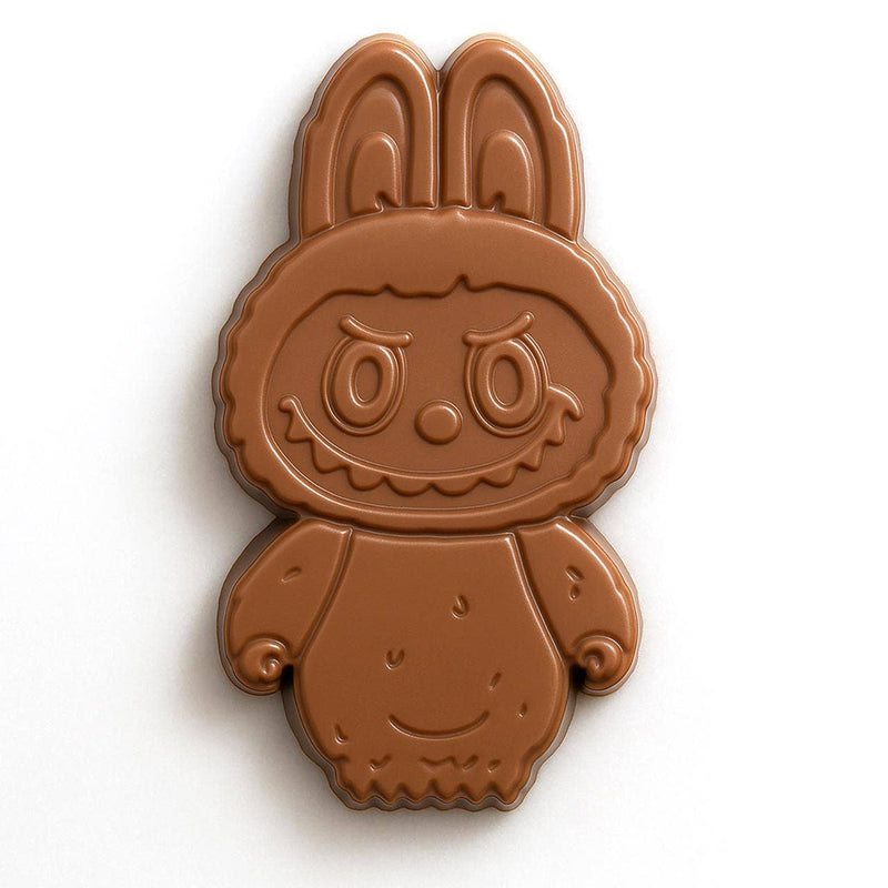 Labubu Angel Hair Dubai Chocolate Bar - Pink Cotton Candy | Happy