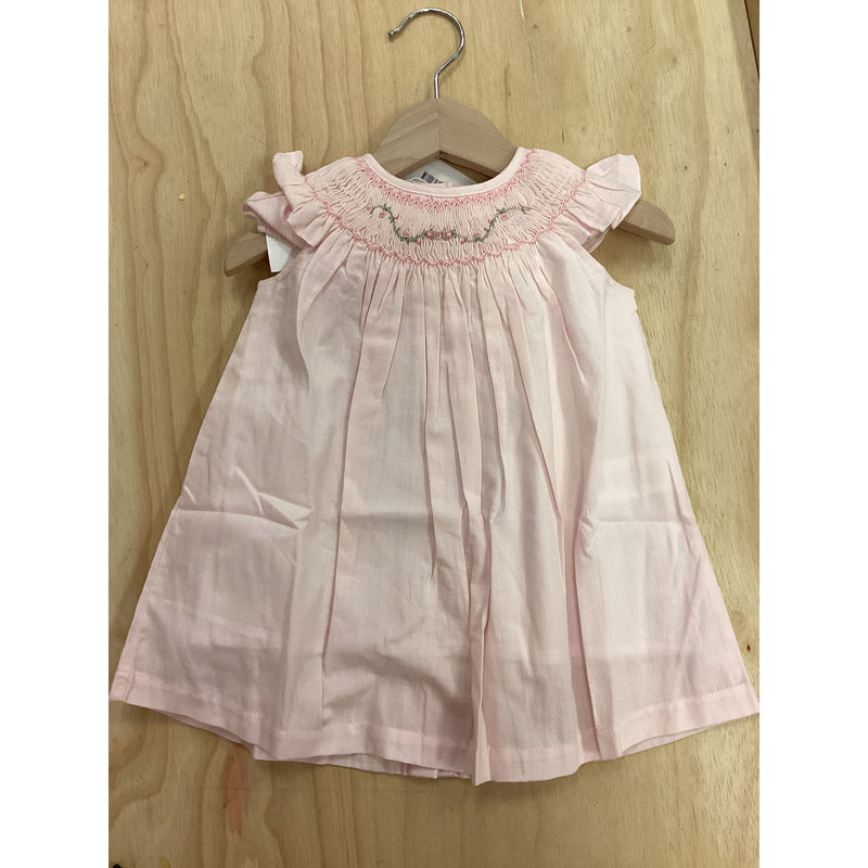 knee length dresses for ladies Old Bunch | Kate Smoked Linen bishop dress pk