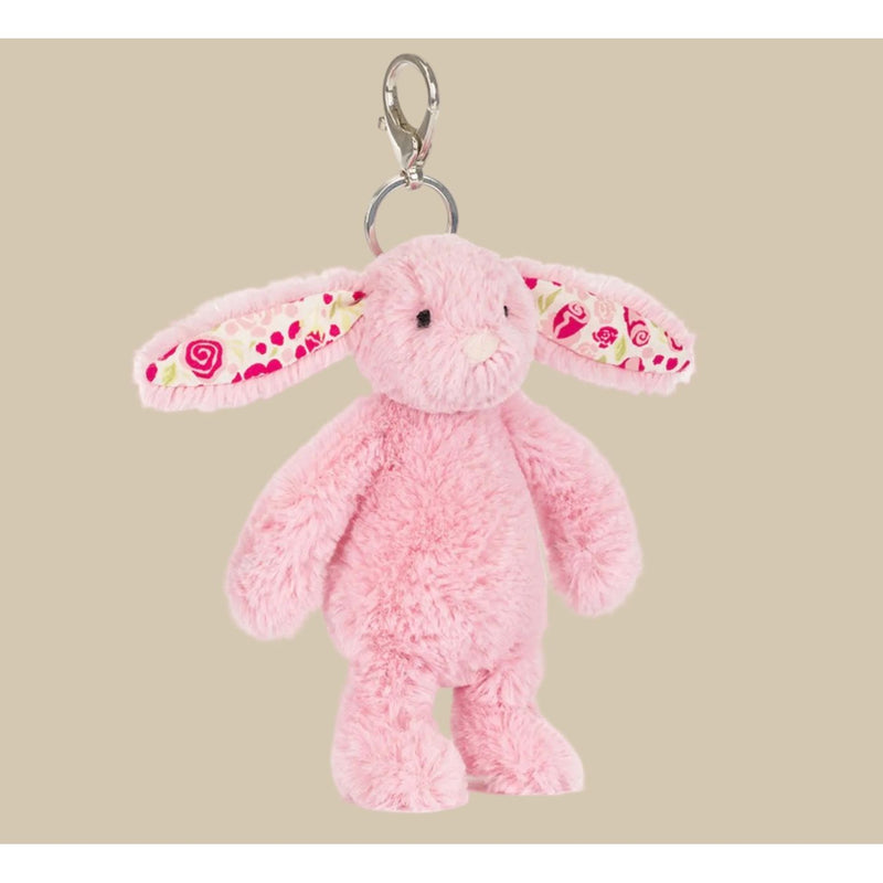 Jellycat | Blushkin Blossom Bunny Bag Charm | Happy Monkey Shop