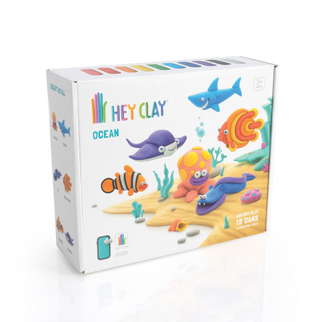 Hey Clay Air Drying Large Clay Set - Stingray