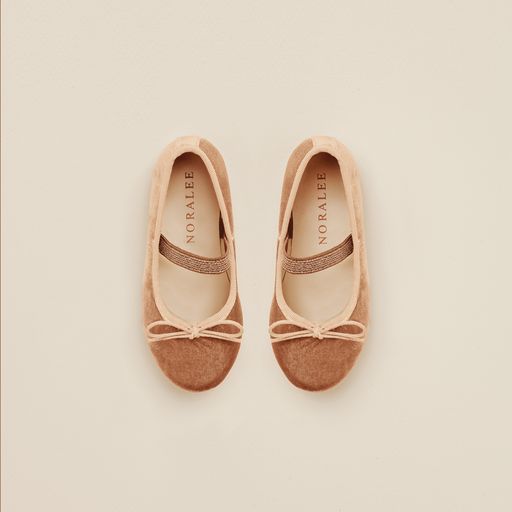 Noralee- Ballet Flats | Apricot Happy Monkey Baby and Kids