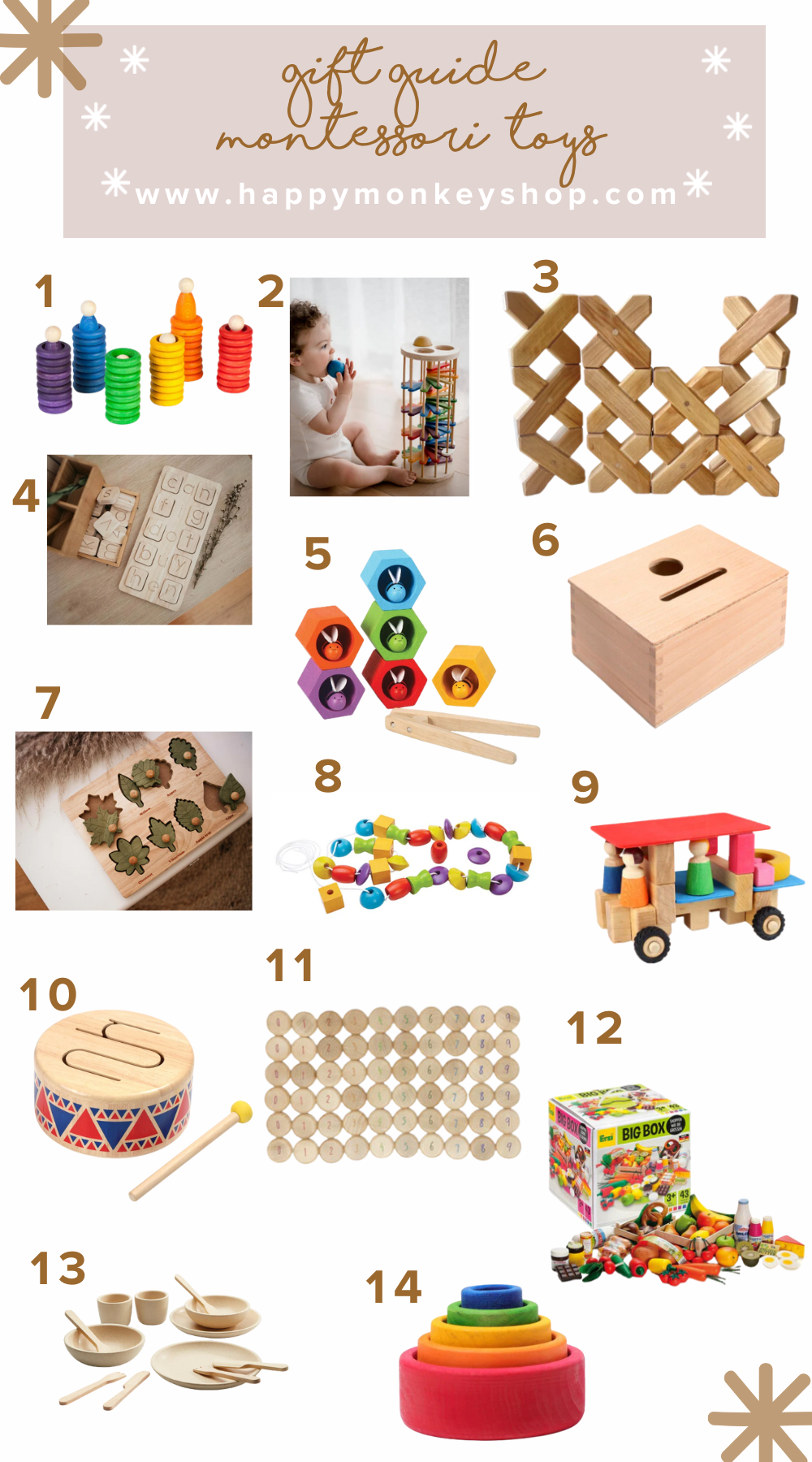 Gift Guide Montessori Toys