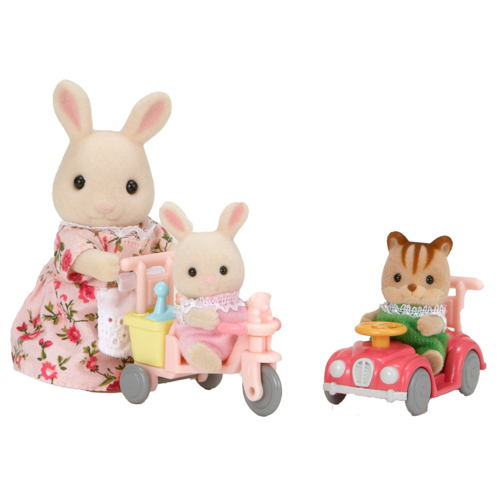Calico Critters Apple & Jake's Ride 'n Play
