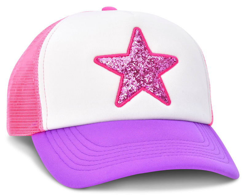 Glitter Star Trucker Hat