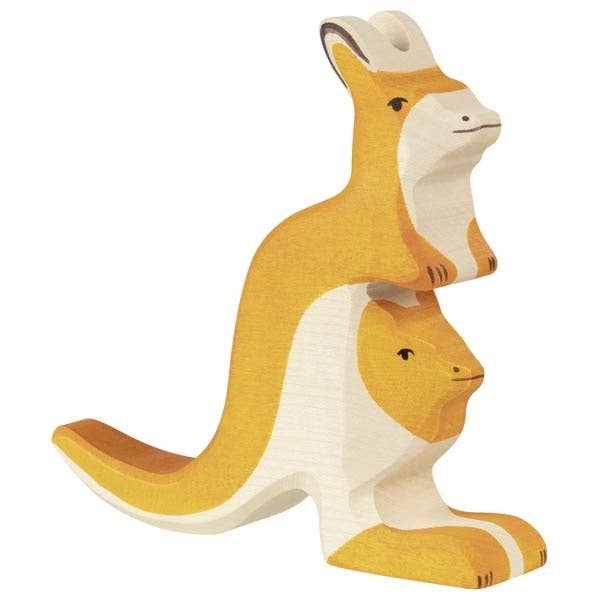Holztiger |  Kangaroo with Baby