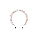 Project 6 NY Kids - Uneven Pearls Headband - Pink Pearl