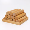 Grimm's Wooden Building Rollers Natural