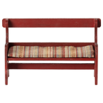 Maileg | Bench, Mouse Red | (Ships End Of October)