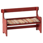 Maileg | Bench, Mouse Red | (Ships End Of October)