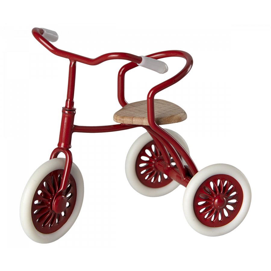 Maileg Abri A Tricycle Red Mouse Size '24
