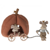 PREORDER Maileg Pumpkin Carriage Mouse Size (Ships Mid June)