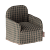 Maileg| Chair, Mouse - Green Checker