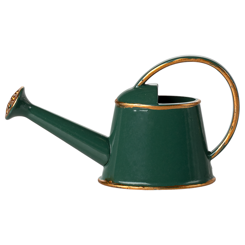 Maileg | Watering Can, Mouse - Dark Green ‘25(Ships Mid April)