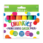 Ooly Chunkies Paint Sticks - Classic Pack - Set of 6