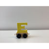 Wooden Name Train Letter E