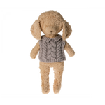 PREORDER Maileg Puppy Pupply, Sweater - Heather (Ships in Middle of October)