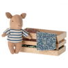 Maileg Pig in Box, Baby - Boy