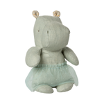 Maileg | Safari Friends, Hippo w. Skirt, Small - Mint (Ships Mid March)