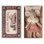 Maileg Princess Mouse, Little Sister in Matchbox