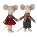 PREORDER Maileg Winter Mice Twins, Little Brother and Sister (Ships in October)