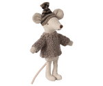 Maileg| Knitted Sweater And Hat, Big Brother Mouse