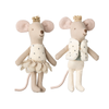 Maileg |Royal Twin Mice, Little Sister and Brother in Matchbox (Ships Early February)