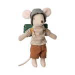 Maileg | Hiker Mouse, Big Brother - Thin Stripes (Ships Early February)