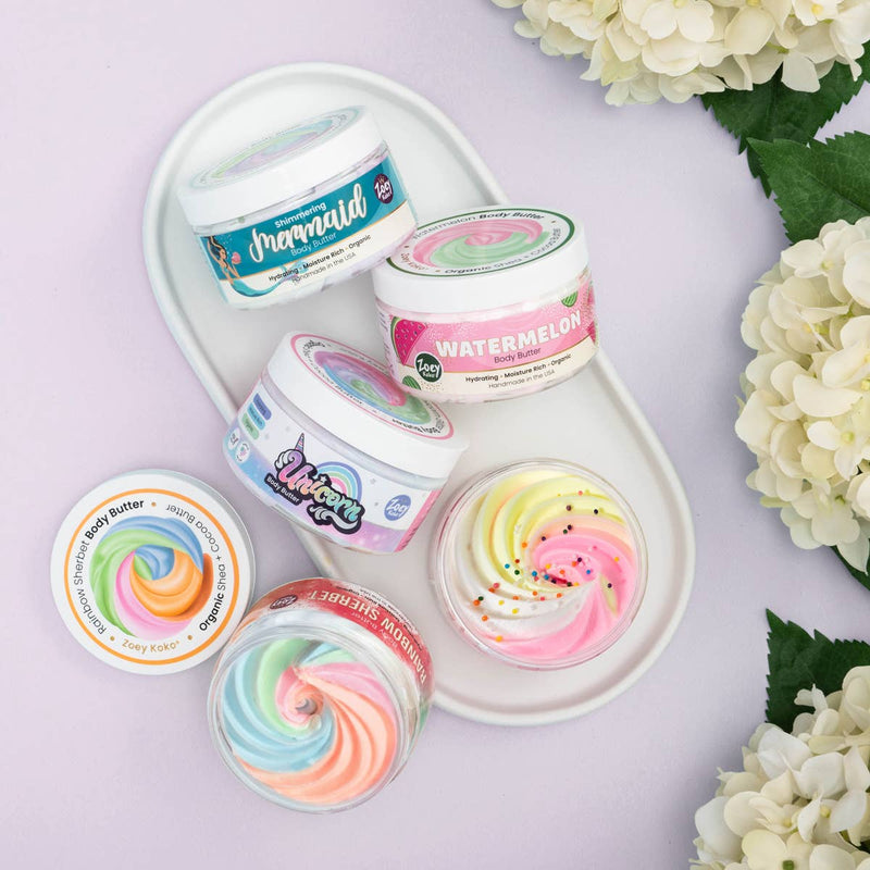 Rainbow Sherbet Organic Body Butter