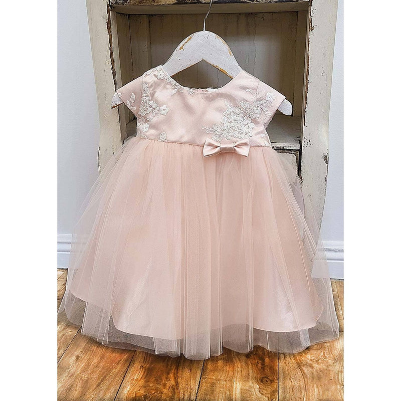 Clara Baby Dress - Blush