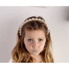 Project 6 NY Kids - Uneven Pearls Headband - Gold/Ivory