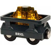 Brio | Light Up Gold Wagon