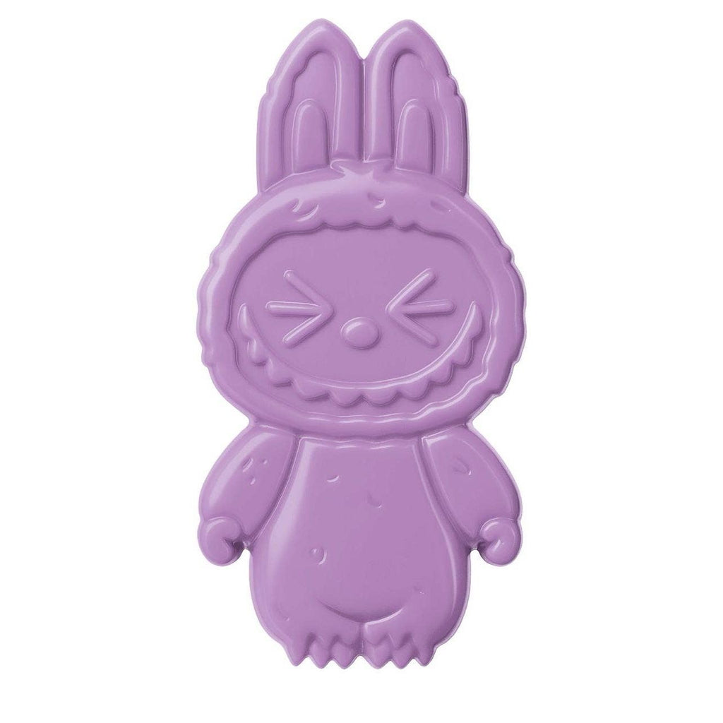 Labebu mystery box packaging with colorful design on a beige background