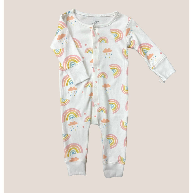 Rainbow Baby Romper | Organic Pima Cotton