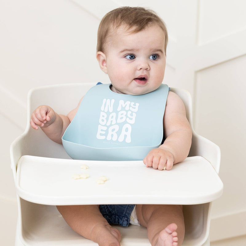 Bella Tunno - In My Baby Era Wonder Bib: Blue