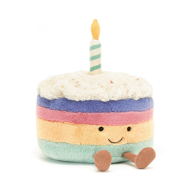 Jellycat | Amuseable Rainbow Birthday Cake - Large
