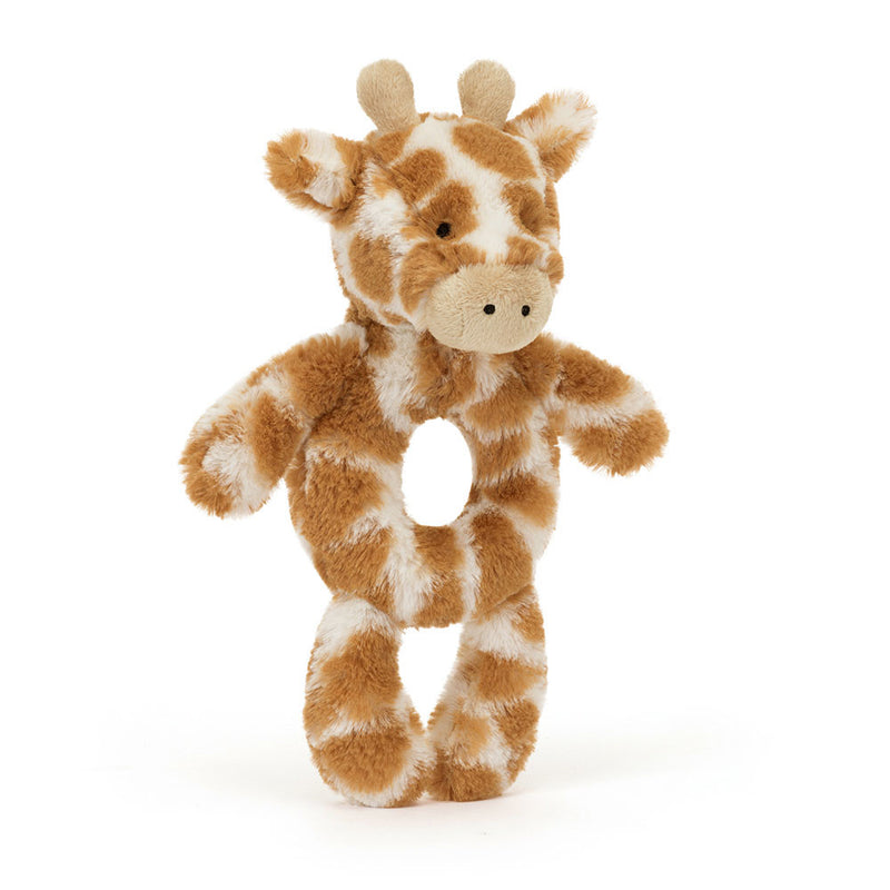 JellyCat | Bashful Giraffe Ring Rattle