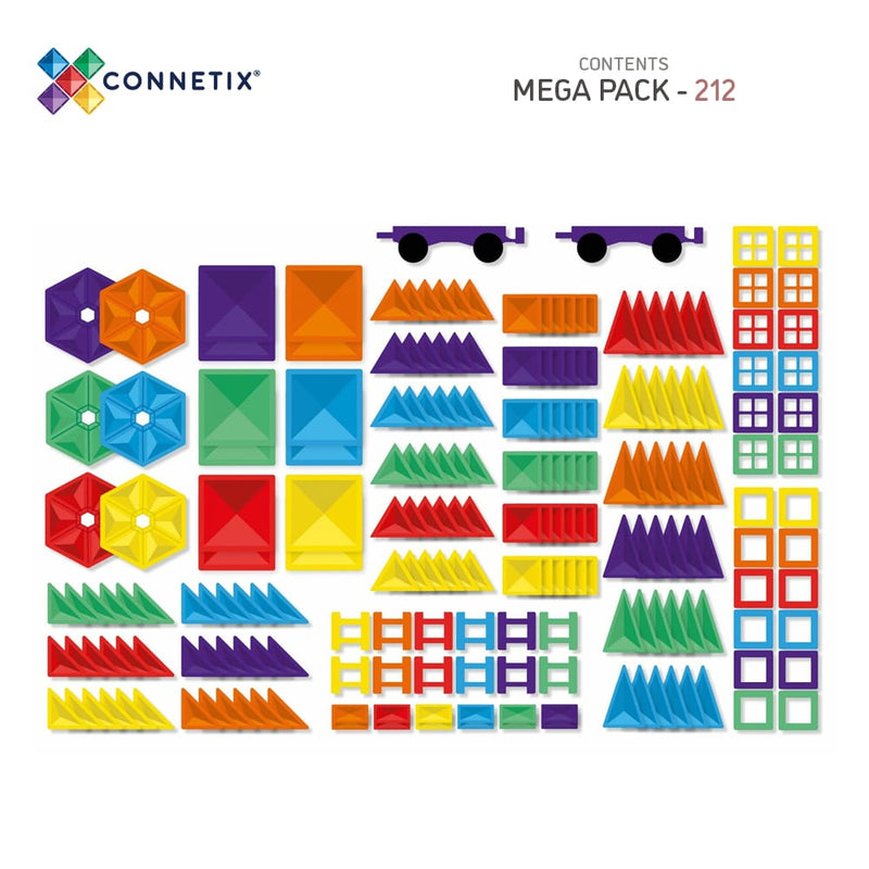 Connetix - Mega Pack 212 New Triangles