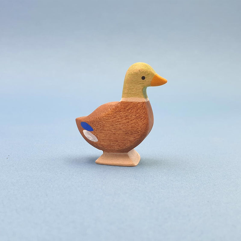 Wooden Male Duck Standing