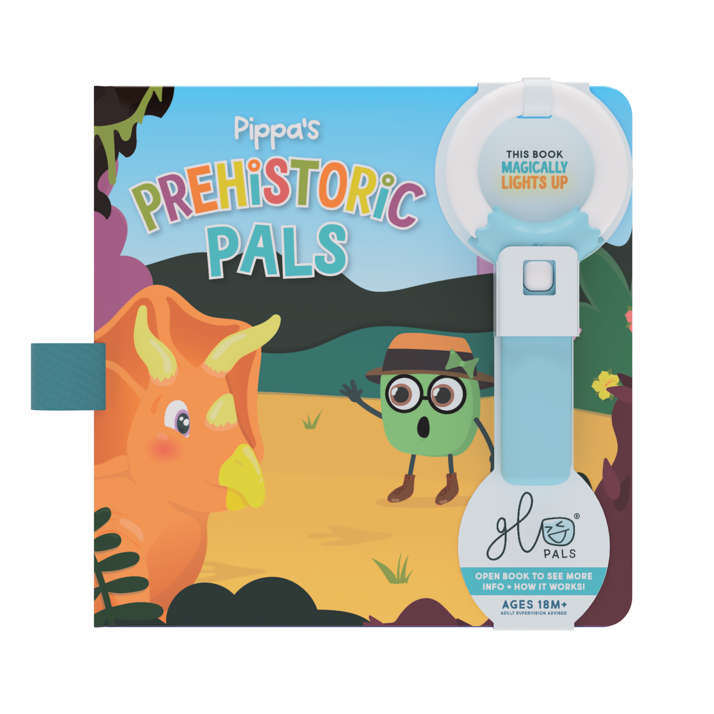 Glo Pals | Light Up Book - Pippa and Her Prehistoric Pals | Happy ...