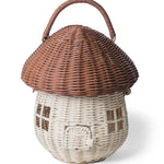 Mushroom House Basket