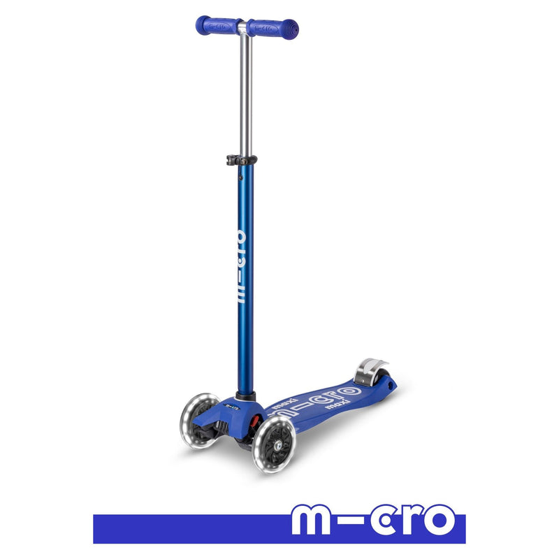 Micro Maxi LED Scooter Blue/White