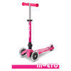 Micro Mini Foldable LED Scooter Pink