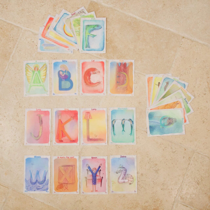 Waldorf Alphabet Cards