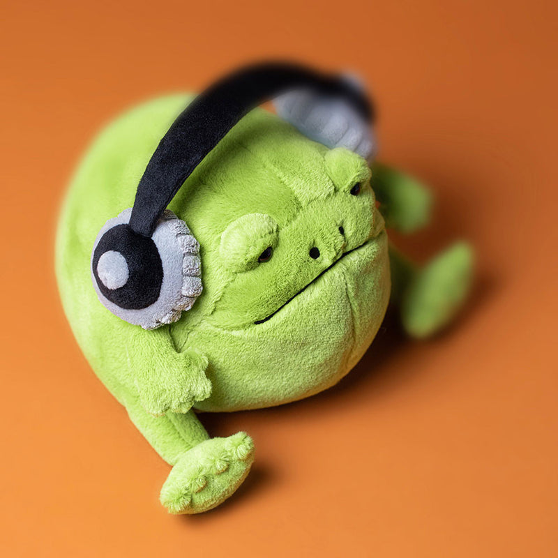 JellyCat | Ricky Rain Frog Headphones