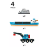 Brio | Freight Ship & Crane