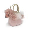 Pink Paris Poodle Plush Toy In Purse